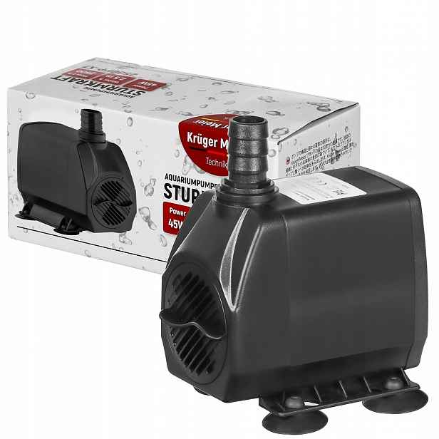 Výkonná Vodní Pumpa 3000 l/h Spolehlivá A Spolehlivá 60 W Pro Jezírko