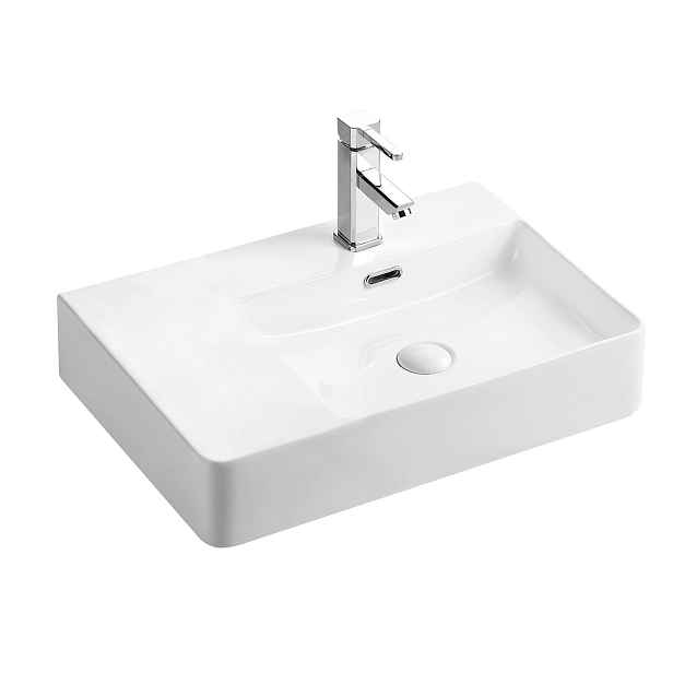 HOPA Olsen Spa  Pieno OLKLT2223R - Umyvadlo PIENO - nástěnné i na desku 60;5×43×12;5 cm