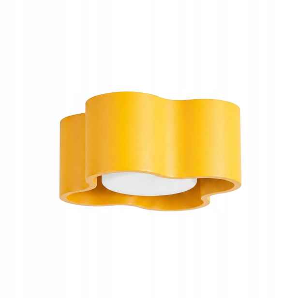 Sollux Lighting stropní spot Ovio žlutý obláček 1xGX53 10W