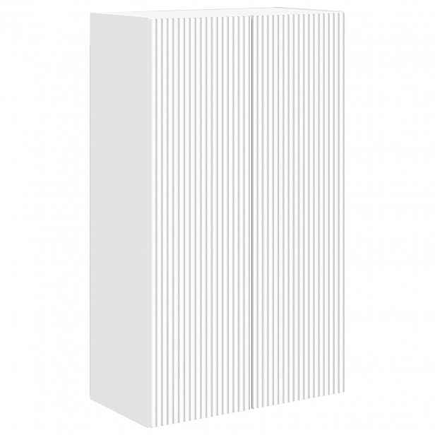 vidaXL TV wall cabinet 59,5 x 31 x 100 cm Bílá Kompozitní dřevo