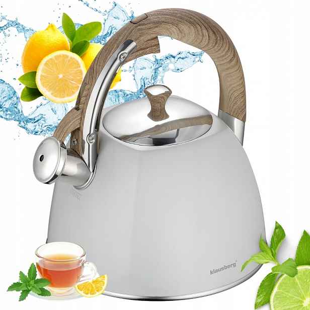 Konvice Klausberg čtverec, světlá barva, 3,0 l.