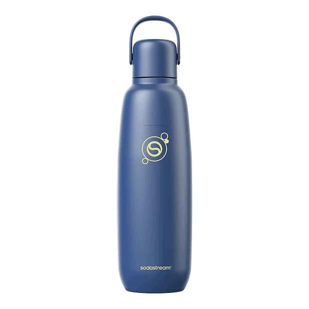 Láhev na plynování vody do saturátoru SodaStream Fizz&Go Cool 0.9 l Granátová barva