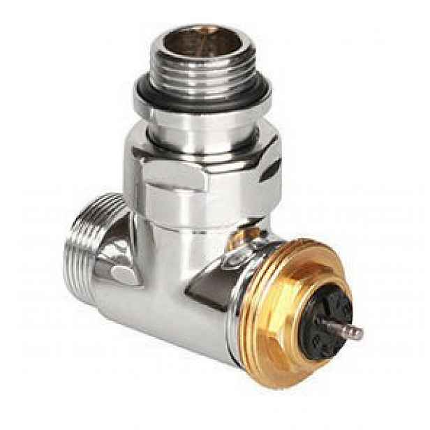 Úhlový termostatický ventil 1/2'' Chrom Poletti