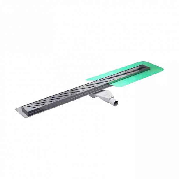 Liniové odvodnění sprchový žlab Steel 700