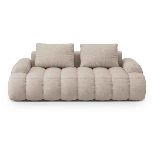 Světle hnědá pohovka 200 cm Linz – Cosmopolitan Design