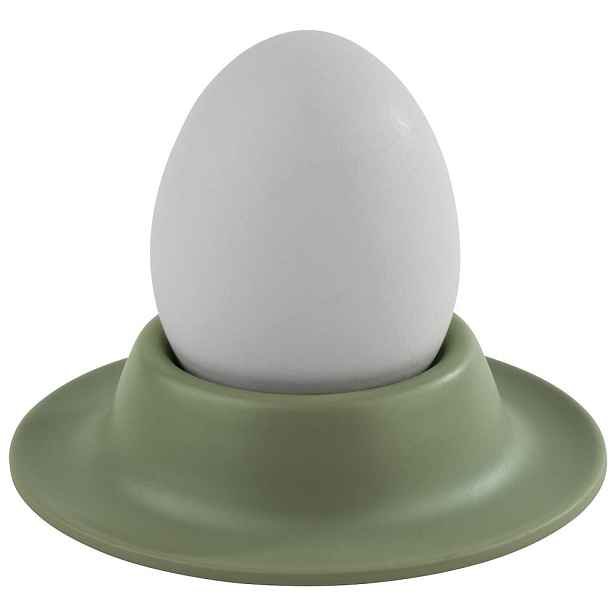 Aps Eggy Stojánek na vejce, melamin, matný zelený, sada
