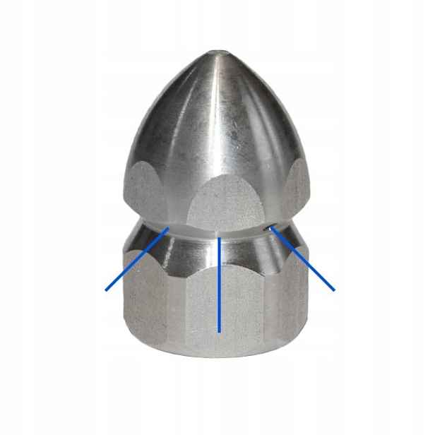 Kanalizační tryska 3/8" Ig 3 150 Karcher Kranzle Ehrle Nilfisk Alto
