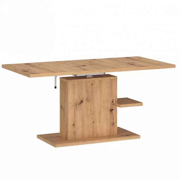 Konferenční stolek Cortado CRTT07 se zvedákem dub artisan