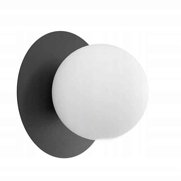 Nástěnné svítidlo Emibig Americana minimalistické G9 8W černobílé 14x14 cm