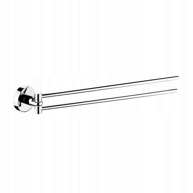 Nimco Unix chrom koupelnový věšák držák ručníků otočný 41cm Un 13096N-26_