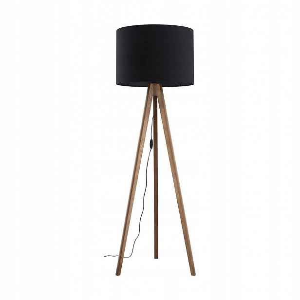 Podlahová lampa Grand Ořech Moderní E27 Kov 145 cm Tk Lighting