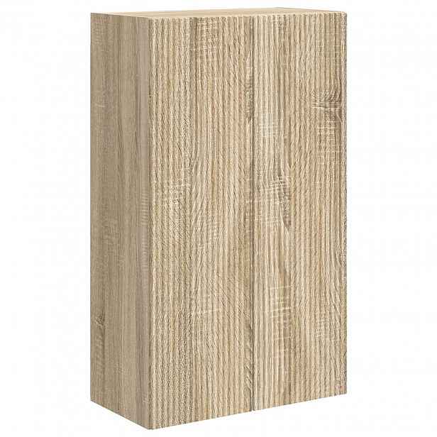 vidaXL TV wall cabinet 59,5 x 31 x 100 cm Sonoma dub Kompozitní dřevo