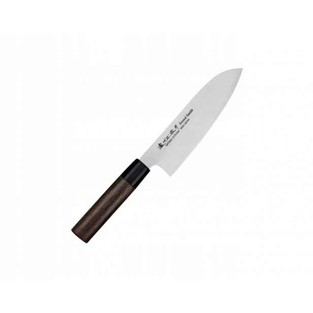 Satake Cutlery Mfg Kenta Walnut Nůž Santoku 17 cm Návod