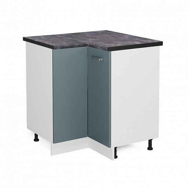 Vicco ROHOVÁ SKŘÍŇKA R-Line Modrošedá 75.6 cm , PD Antracit