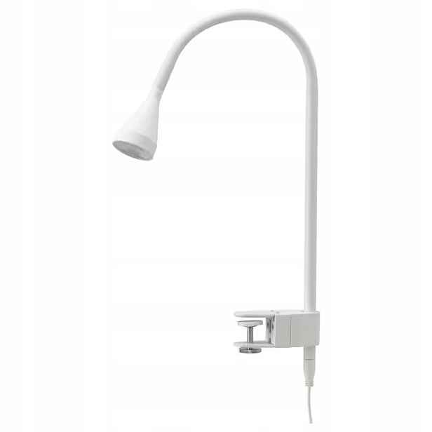 Ikea Navlinge nástěnná reflektorová lampa s Led sponou, bílá