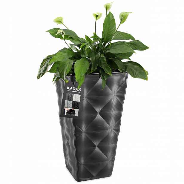 Květináč Vklad Obal Květiny Antracit 75cm