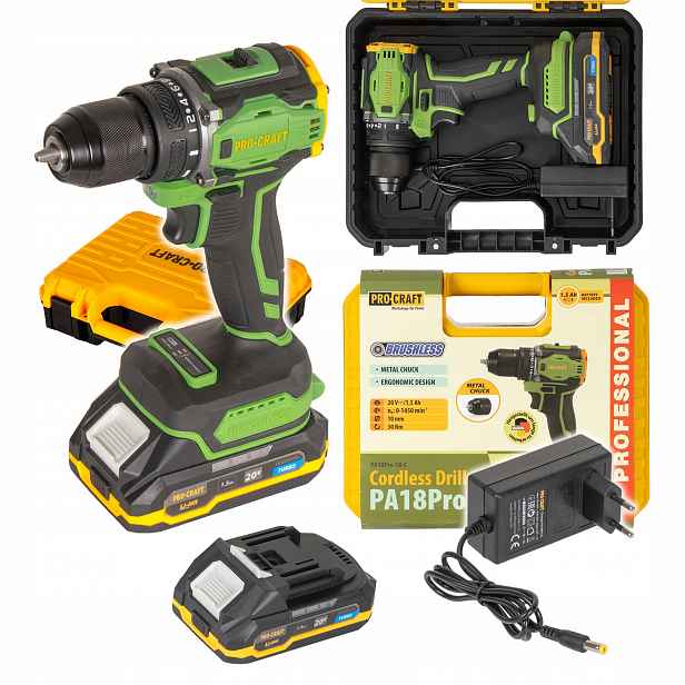 Aku Šroubovák Procraft 20 V PA18Pro