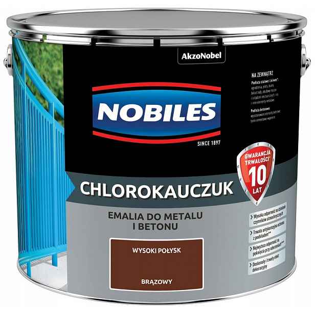 Chlorokaučuk 10L Hnědý Nobiles