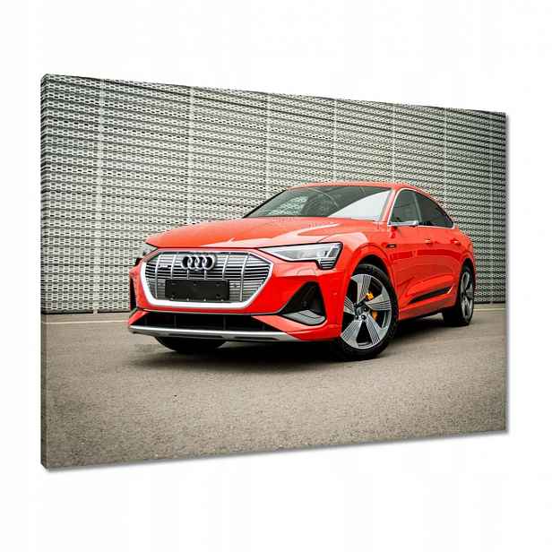 Obrazy 80x60 Červené Audi e-tron