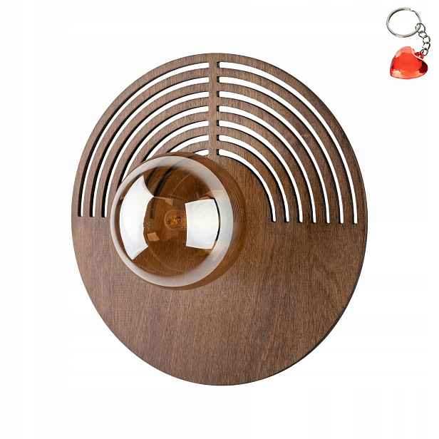 Nástěnná lampa Lunar Wood 300 11014 Tk Lighting