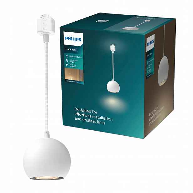 Závěsná lampa na lištu Zwis Led GU10 EasyLink Colby Philips