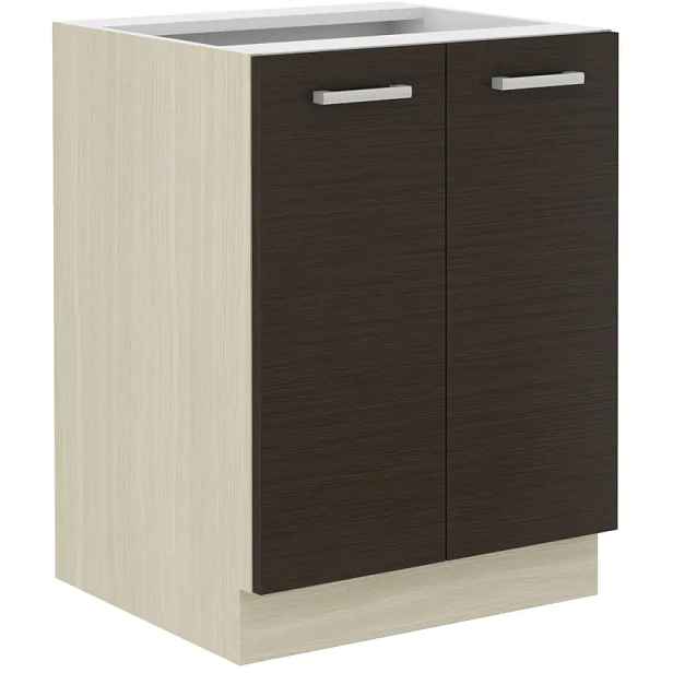 Falco Kuchyňská skříňka Christo 60D-2F-BB dub ferrara/legno tmavé