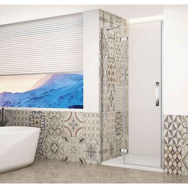 Gelco Trinity - Sprchové dveře 100 cm, levé, čiré sklo/chrom GT1210CL-CH