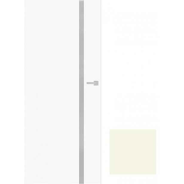 Interiérové dveře Naturel Vetro E pravé 80 cm eccru VETROEECR80P