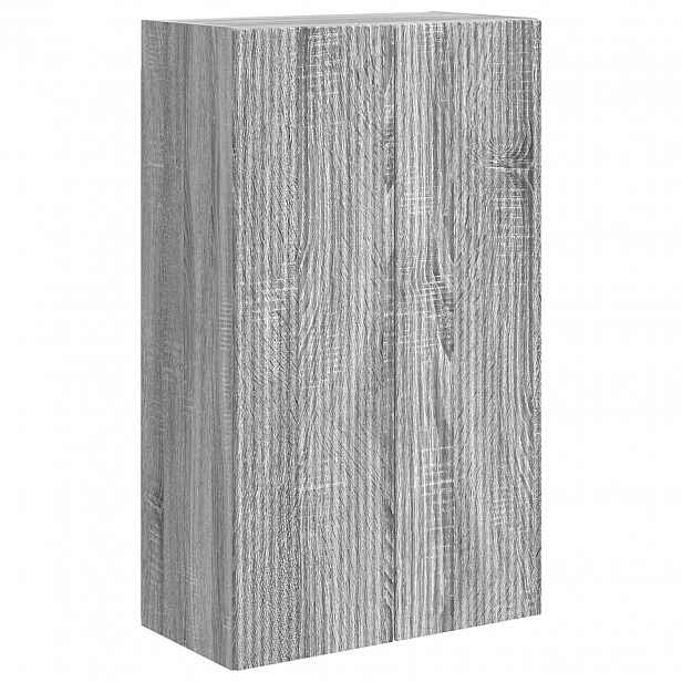 vidaXL TV wall cabinet 59,5 x 31 x 100 cm Šedá Sonoma Kompozitní dřevo