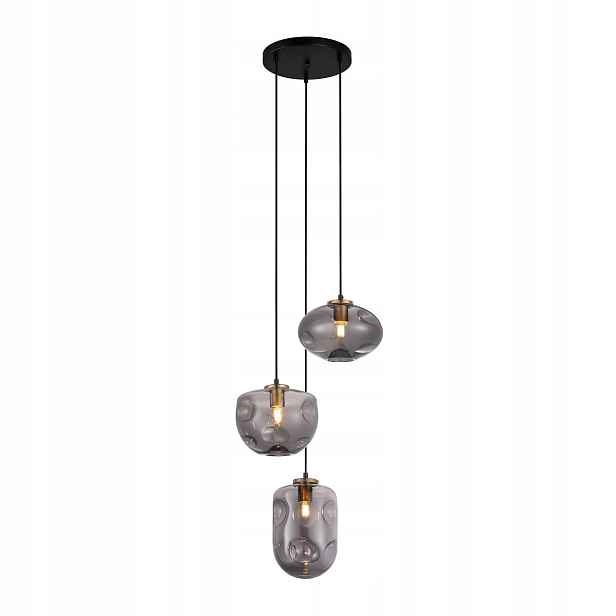 Závěsná lampa Italux Hatella moderní měděná
