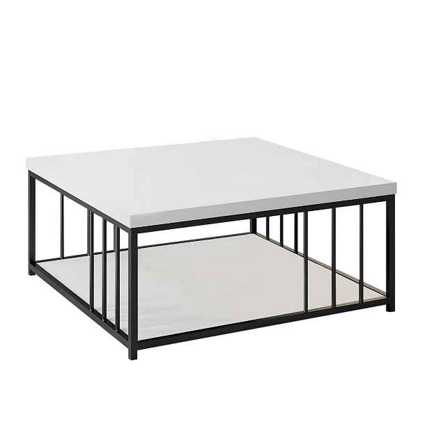 Konferenční stolek Zenn White and Black