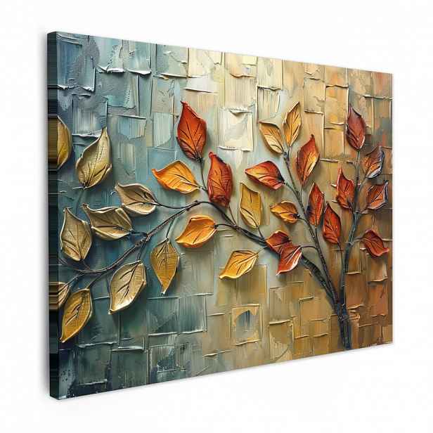 MuchoWow OBRAZ NA PLÁTNĚ Strom - abstraktní - příroda - umění 80x60 cm