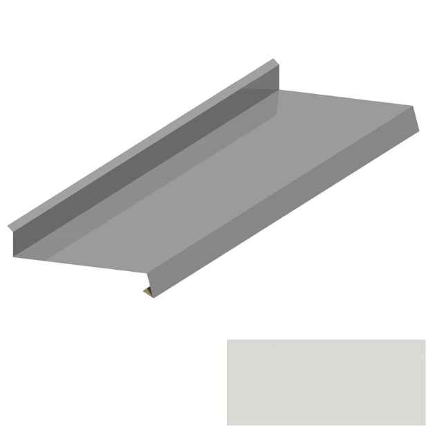 Oplechování římsy RS250S SP 25 RAL 9002 šedobílá