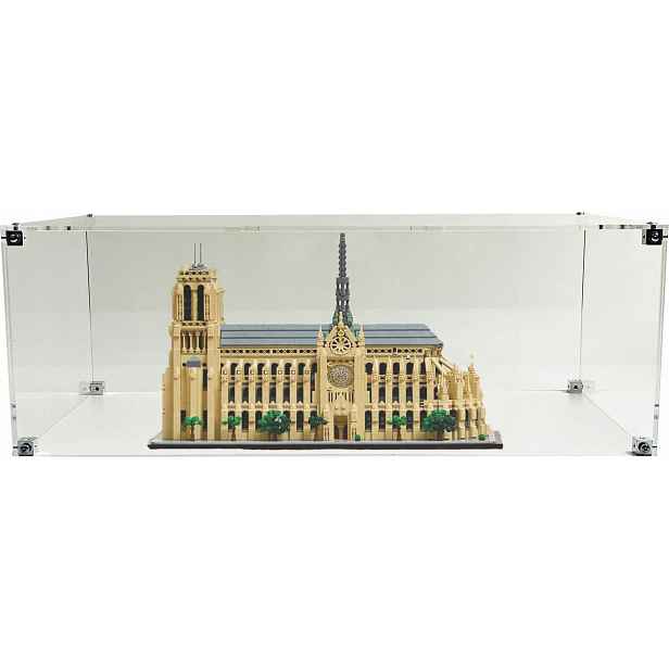 Vitrína Drewlandia pro stavebnici Lego 21061 Architecture Notre-Dame v Paříži