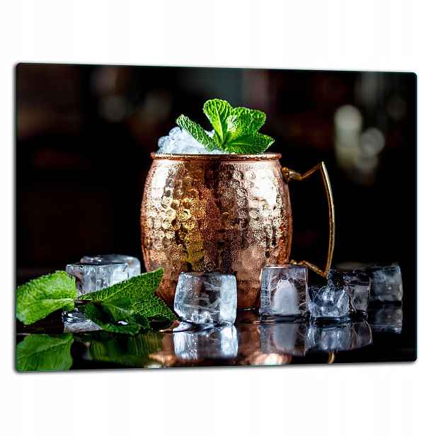 7v1 Skleněná Deska Na Krájení 52x40 Drink