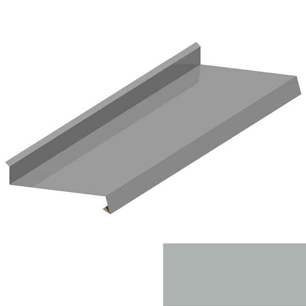 Oplechování římsy RS250S SP 25 RAL 9007 tmavě stříbrná
