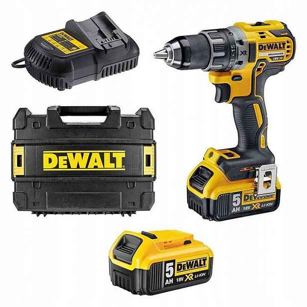 Aku Vrtačka DeWalt DCD791P2 18V 2x5Ah 70Nm