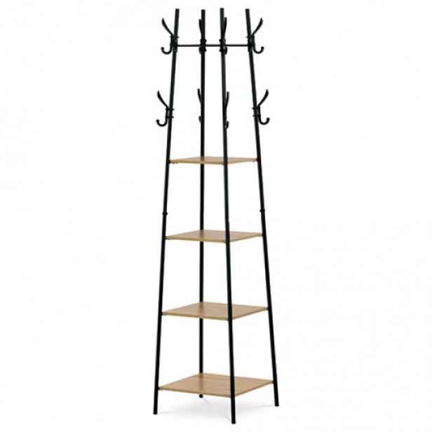 Věšák Autronic 170 cm přírodní MDF GD-170 OAK