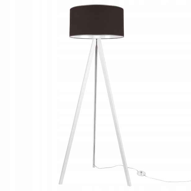 Stojací Lampa Podlahová Trojnožková Dřevěná S Stínítkem Do Ložnice Obývacího Pokoje Pl