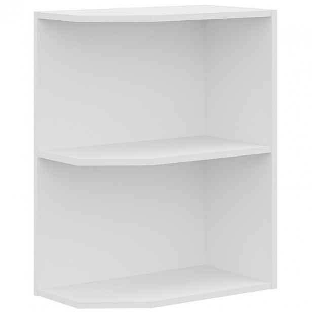 Dolní rohová skříňka LUNARA - šířka 30 cm, bílá