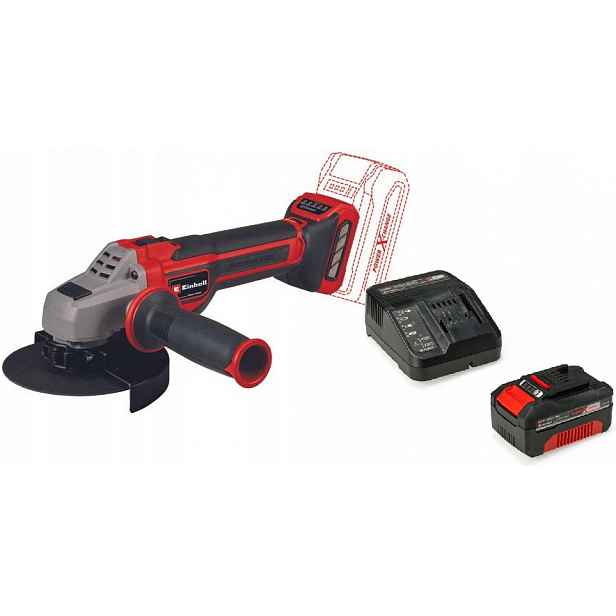 Einhell Úhlová Bruska Tp-ag 18/125 Ce Q 4431155 4,0AH Akumulátor Sada