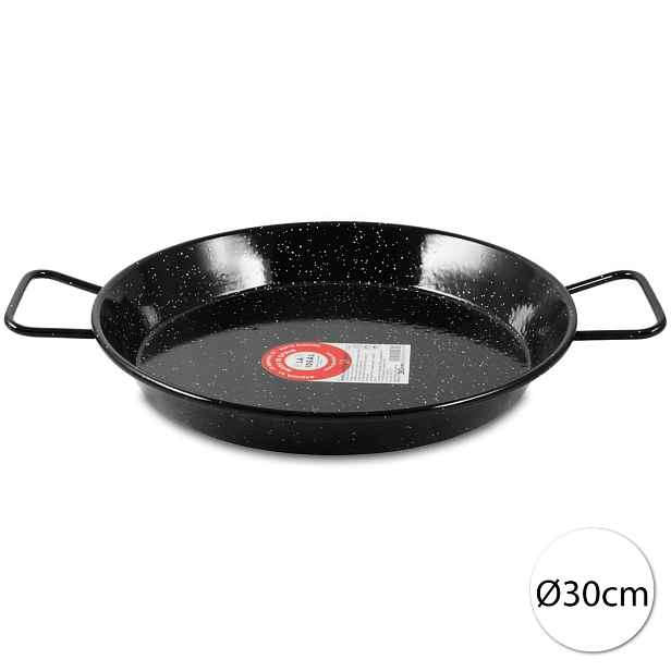Garcima 13385 Smaltovaná paella pánev, 30cm