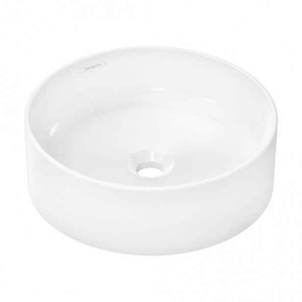 Hansgrohe Xuniva S umyvadlo na desku 40x40 cm bez otvoru pro baterii, bez přepadu 60164450