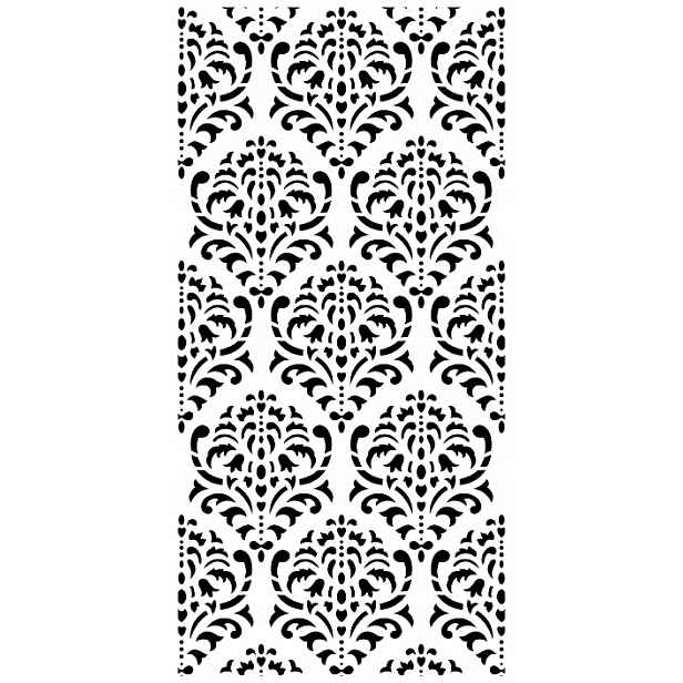 Omítací Šablona LuxBud Panel 42 pro ozdobné omítky 92 cm Dekor 3D Zeď