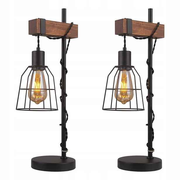 Sada dvou stolních lamp Reda Elegantní styl Italux