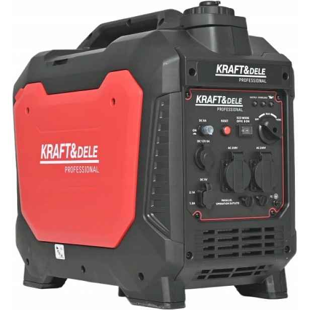 Generátor 3,7 Kw KD3163 230V Usb Pro Domácí Kemp V Dílně Usb