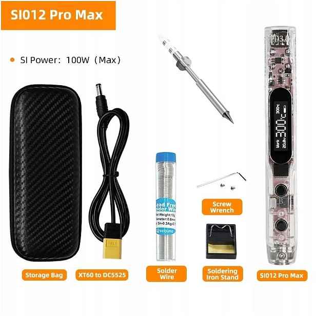 Přenosná páječka Oled Sequre SI012 Pro Max Kit hrot Ts-i
