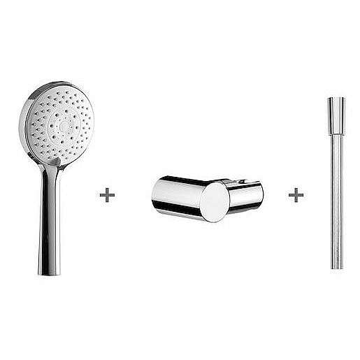 Vanový set Jika Cubito-N na stěnu chrom H3651X00043621