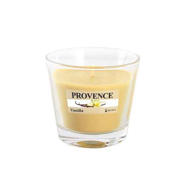 Vonná svíčka ve skle PROVENCE 35 hodin vanilka