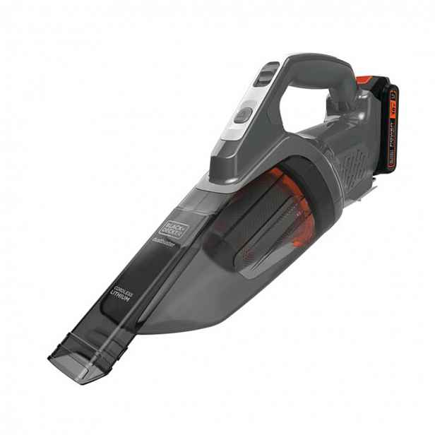 BLACK+DECKER - 18V AKU ruční vysavač, 1x aku 1,5 Ah, nabíječka BCHV001C1-QW